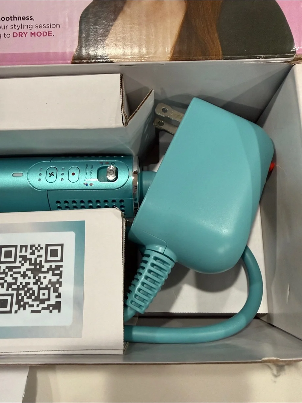 Shark Glossi 2-in-1 Hot Tool and Air Glosser Blow Dryer Brush in Juniper